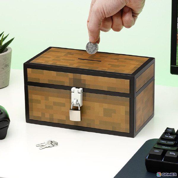 「マイクラ」オオカミルームライトやチェスト型貯金箱など5商品が2025年3月下旬に発売！の画像3