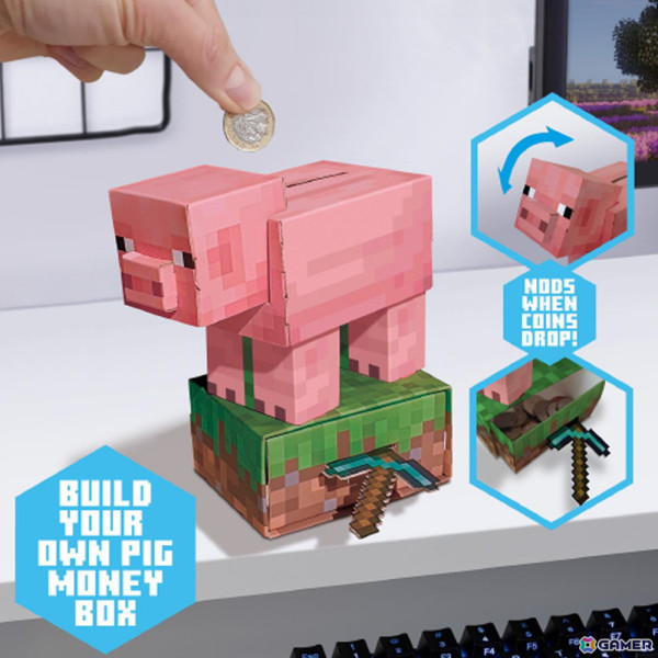 「マイクラ」オオカミルームライトやチェスト型貯金箱など5商品が2025年3月下旬に発売！の画像5