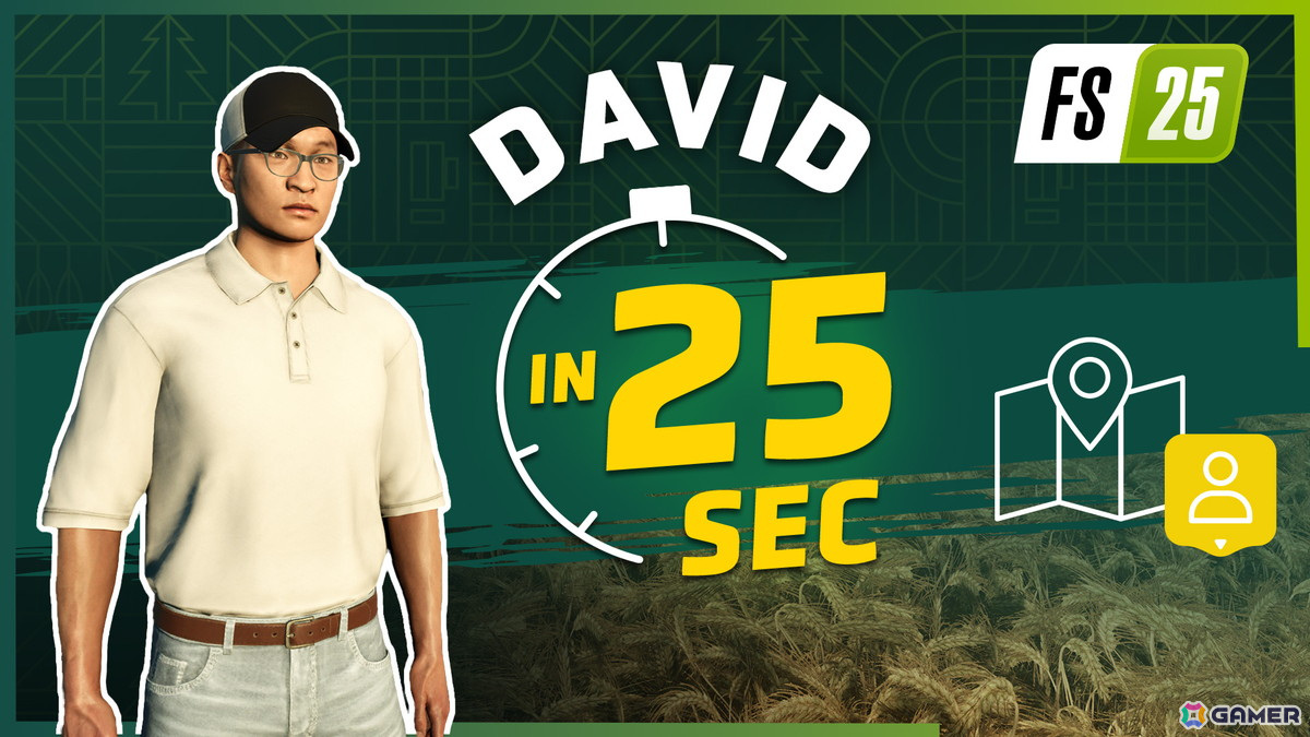 「Farming Simulator 25」農機やブランドを紹介した「ガレージトレーラー」が公開！NPC「デイビッド」「ウォルターおじいちゃん」の紹介トレーラーもの画像2