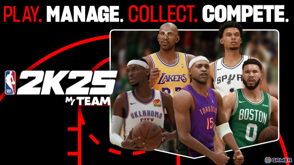 外出先でも対戦やコレクションを楽しめるアプリ「『NBA 2K25』:マイチーム」が11月29日に配信！の画像1