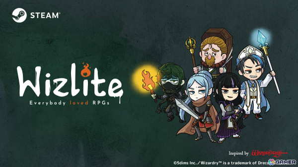 「ウィザードリィ」ライクなローグライトRPG「Wizlite」の早期アクセス開始日が12月5日に決定！の画像1