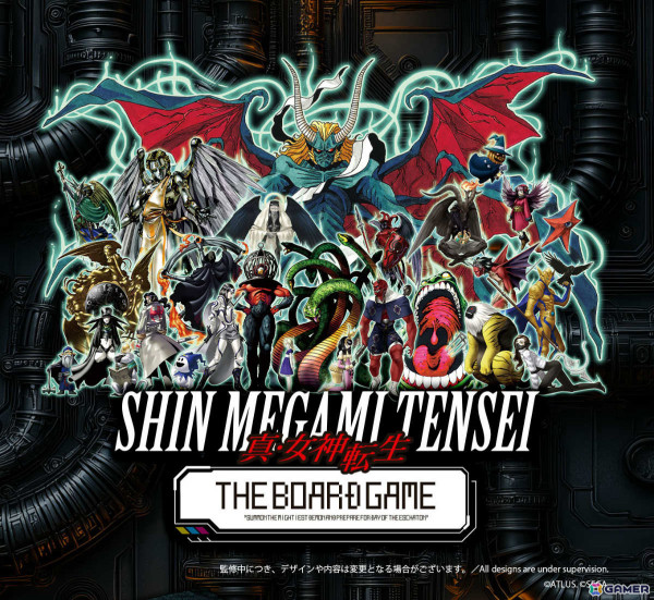 「真・女神転生 THE BOARD GAME」延期となっていたクラウドファンディング開始日が11月13日に決定！目標金額は3,000万円の画像1