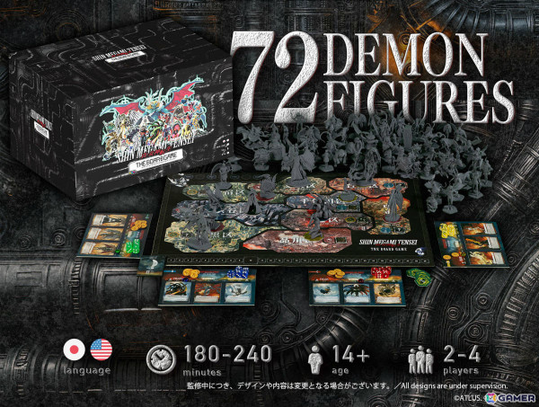 「真・女神転生 THE BOARD GAME」延期となっていたクラウドファンディング開始日が11月13日に決定！目標金額は3,000万円の画像2