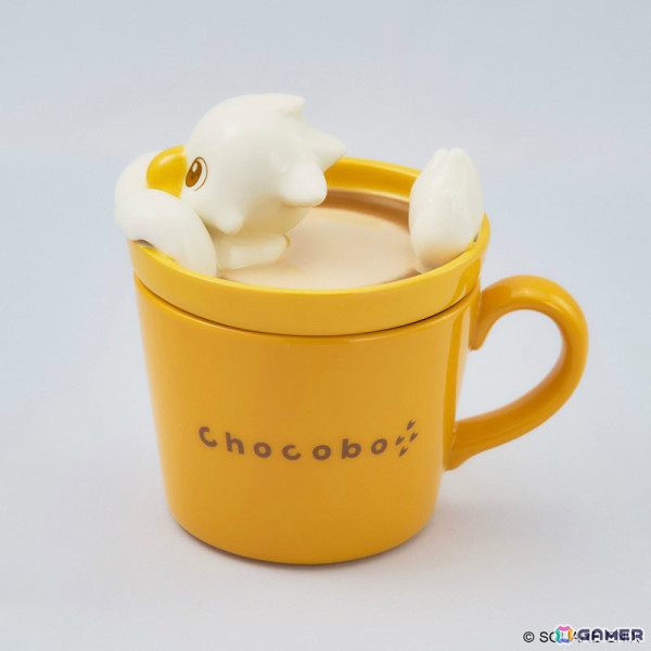 「ファイナルファンタジー」より立体ラテアート風のチョコボが乗ったフィギュアマグカップが登場！の画像4