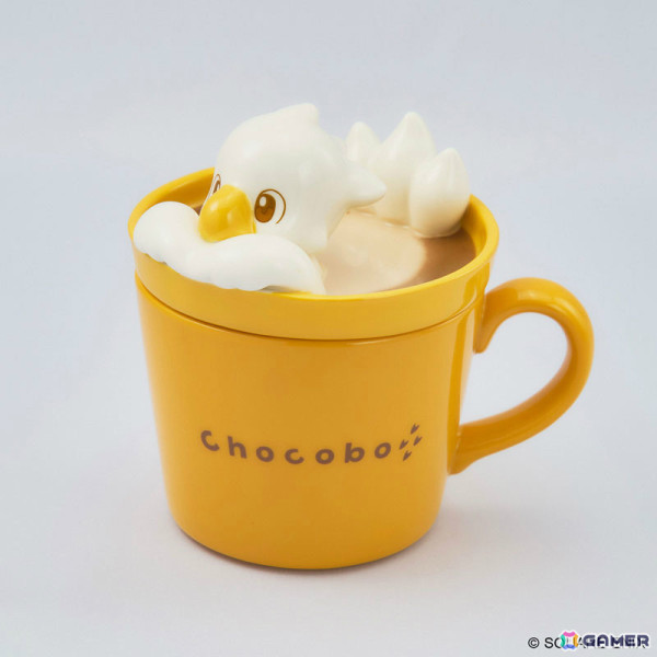「ファイナルファンタジー」より立体ラテアート風のチョコボが乗ったフィギュアマグカップが登場！の画像5