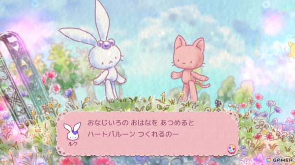 お花を集めるパズルゲーム「ルクちゃんハートバルーン」Steam版が配信開始!7言語アップデートも実施の画像