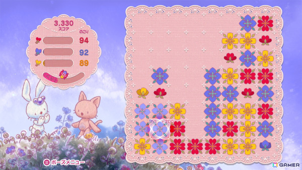 お花を集めるパズルゲーム「ルクちゃんハートバルーン」Steam版が配信開始！7言語アップデートも実施の画像7