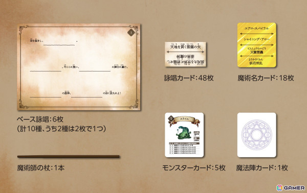 オリジナルの詠唱を唱えて魔術を発動するボードゲーム「王立魔術師養成学院～詠唱研究科～」が11月16日よりゲームマーケット 2024 秋などで発売！の画像3