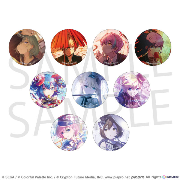 天馬咲希 プロセカ グリッター缶バッジ vol.36 C プロセカ」より「グリッター缶バッジ イベントイラスト