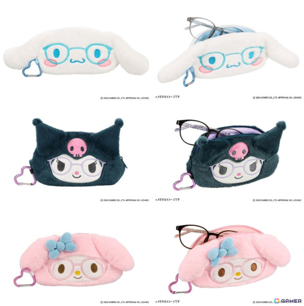 Zoffとサンリオキャラクターズのコラボメガネやグッズの全ラインアップが公開！クロミ、シナモロール、マイメロディがキュートなメガネ姿で登場の画像20