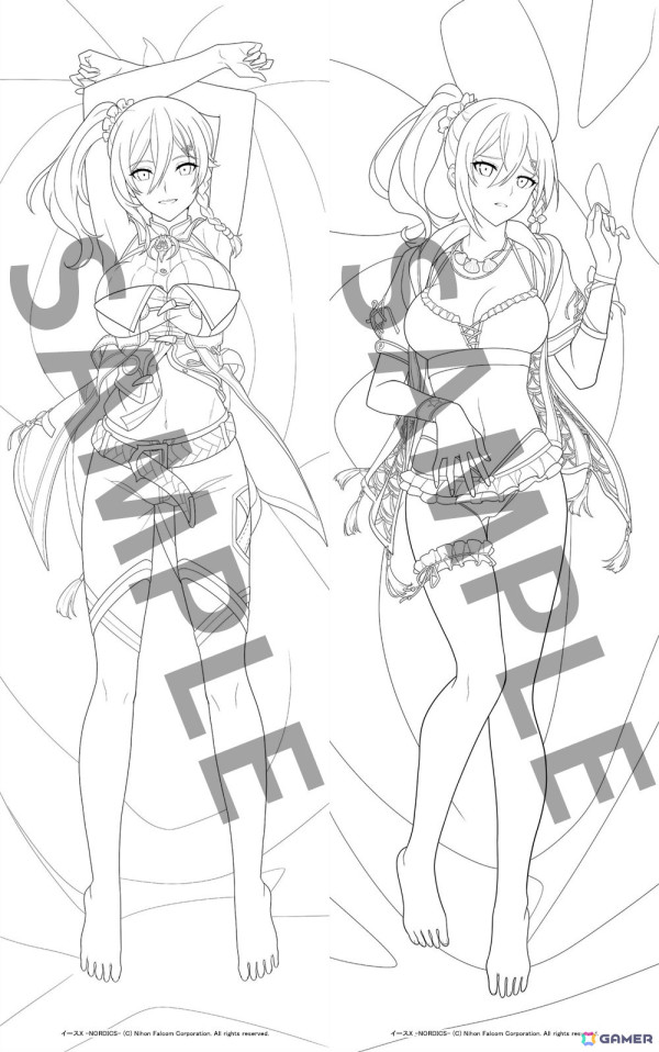 「イースX -NORDICS-」よりカージャ・バルタの抱き枕カバーが登場！予約受注を開始の画像1