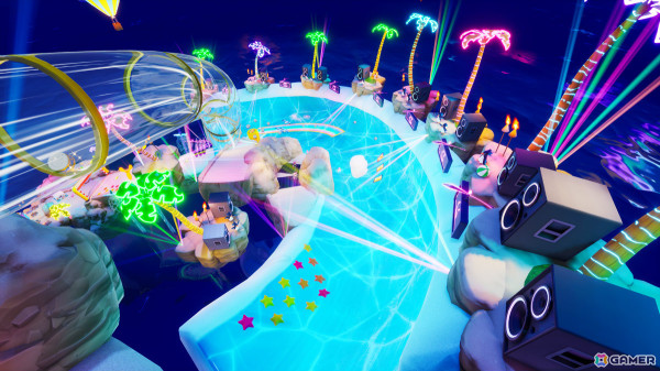 「Faaast Penguin」ド派手なナイトパーティをテーマにしたシーズン2が11月21日より開幕!新ギミックを備えた計8コースが登場予定の画像