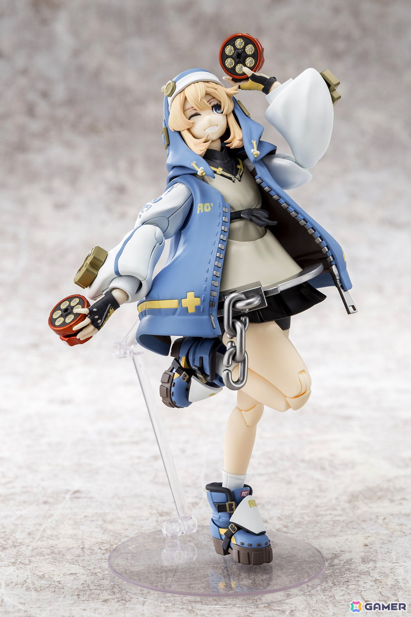 「GUILTY GEAR -STRIVE-」より「ブリジット」の可動プラスチックモデルキットが予約受付中！初の立体化となるチュニック姿もの画像3
