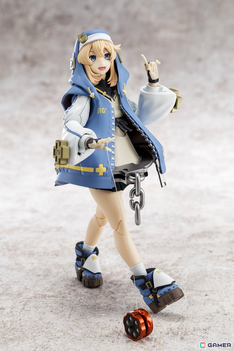 「GUILTY GEAR -STRIVE-」より「ブリジット」の可動プラスチックモデルキットが予約受付中！初の立体化となるチュニック姿もの画像5