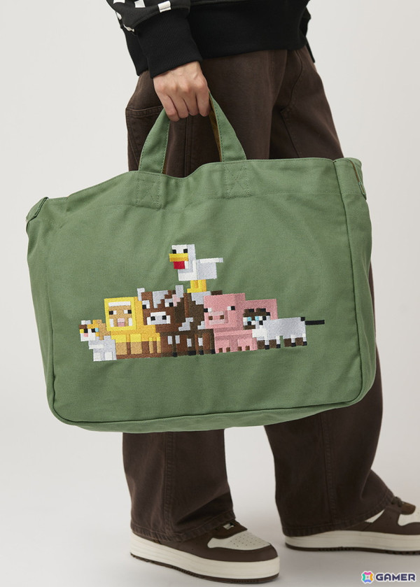 「マイクラ」とグラニフが初コラボ！スウェット、パーカー、ニット、ブルゾンなど全21アイテムが11月26日より販売の画像