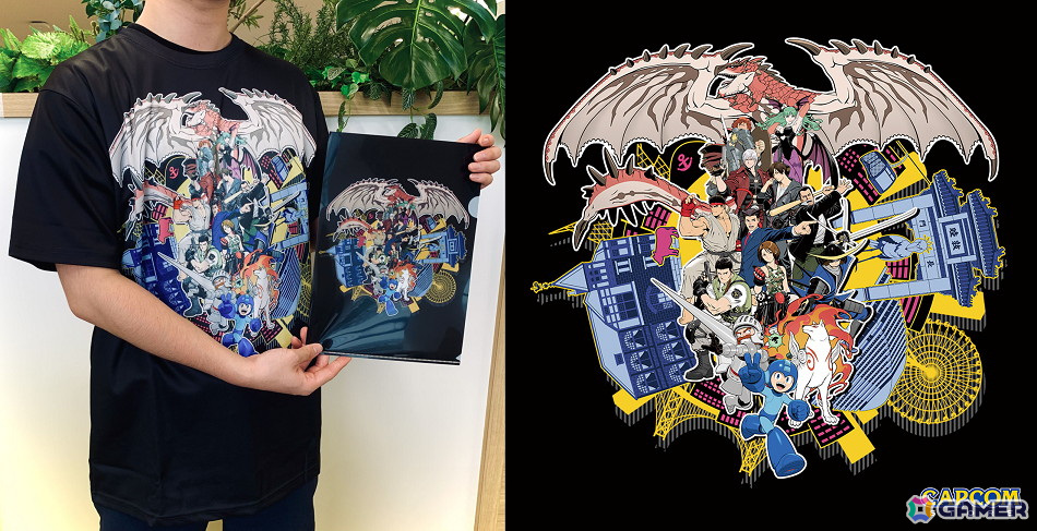 「CAPCOM STORE ANNEX」11月26日のグランドオープンにあわせて記念アイテムが発売!神戸の名所をバックにカプコンキャラが勢揃いした限定デザインの画像