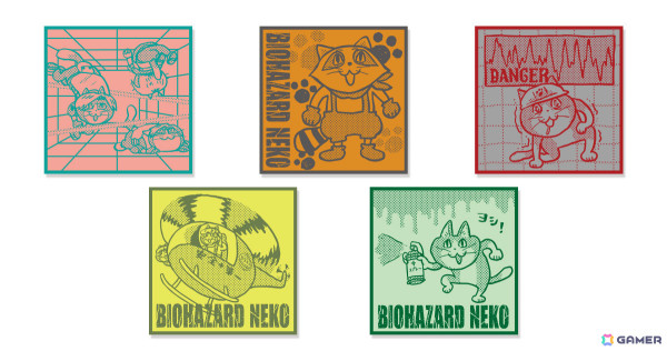 バイオハザード」レオンやジル、ウェスカーたちが“仕事猫”になってカプ