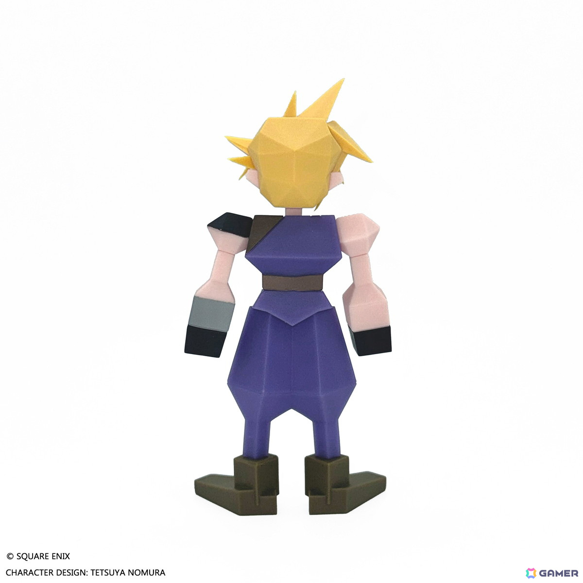 デフォルメデザインがモチーフの「ファイナルファンタジーVII ポリゴンソフビ クラウド・ストライフ」が予約受付中！シリーズ展開も予定の画像3