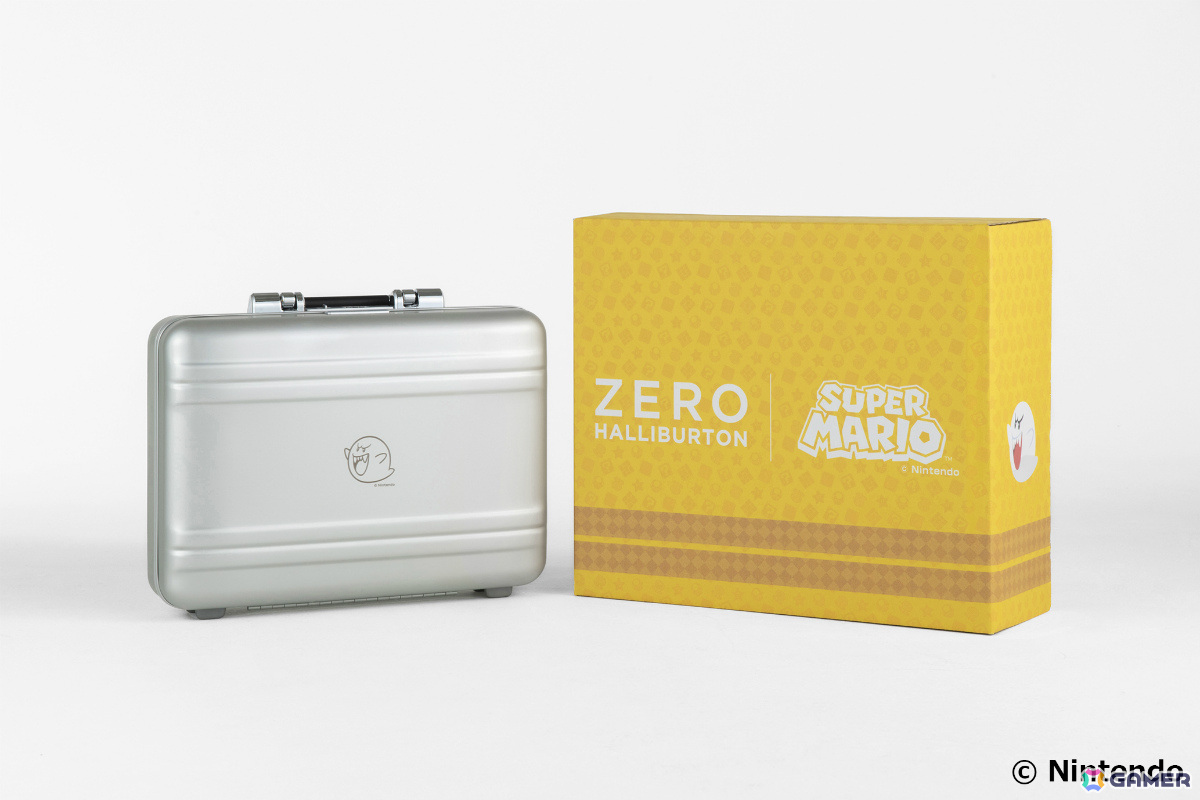 ZERO HALLIBURTON×スーパーマリオのイベント限定アイテムとしてアルミニウム製ラゲージやアタッシュケースなどが登場！の画像