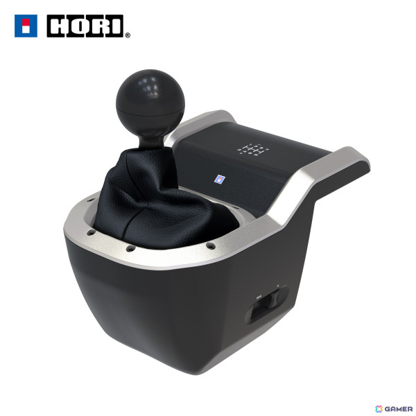 さまざまなゲームや車種に対応可能な「HORI 7-Speed Racing Shifter for PC（Windows）, HORI Force Feedback Racing Wheel」が11月に発売予定！の画像1