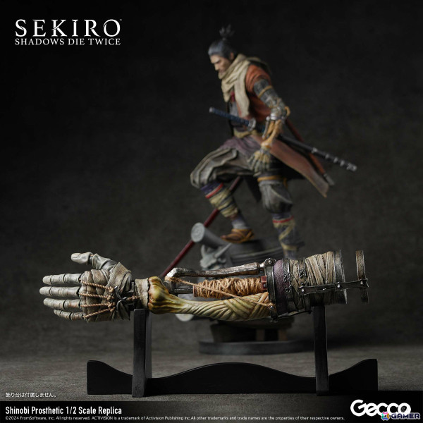 「SEKIRO: SHADOWS DIE TWICE」狼の義手が1/2スケールレプリカとなって登場！指先に至るまで細やかに動かせるフル可能モデルの画像29