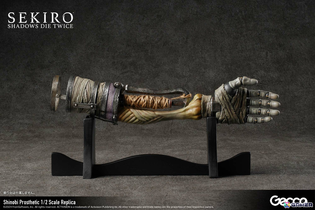 「SEKIRO: SHADOWS DIE TWICE」狼の義手が1/2スケールレプリカとなって登場！指先に至るまで細やかに動かせるフル可能モデルの画像1