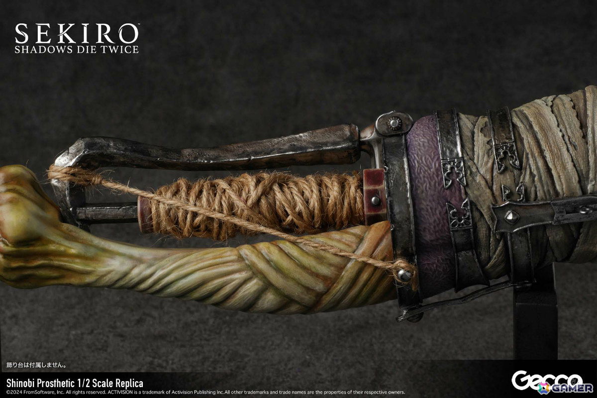 「SEKIRO: SHADOWS DIE TWICE」狼の義手が1/2スケールレプリカとなって登場！指先に至るまで細やかに動かせるフル可能モデルの画像10