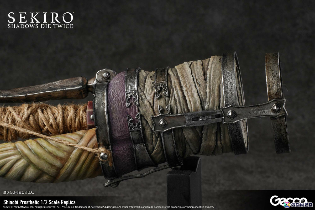 「SEKIRO: SHADOWS DIE TWICE」狼の義手が1/2スケールレプリカとなって登場！指先に至るまで細やかに動かせるフル可能モデルの画像11