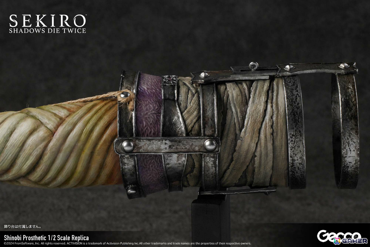 「SEKIRO: SHADOWS DIE TWICE」狼の義手が1/2スケールレプリカとなって登場！指先に至るまで細やかに動かせるフル可能モデルの画像13