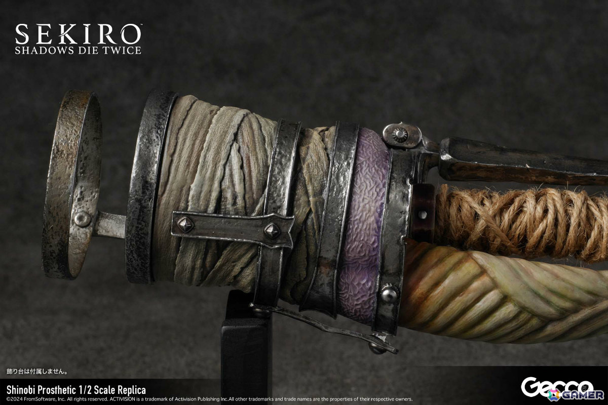 「SEKIRO: SHADOWS DIE TWICE」狼の義手が1/2スケールレプリカとなって登場！指先に至るまで細やかに動かせるフル可能モデルの画像16