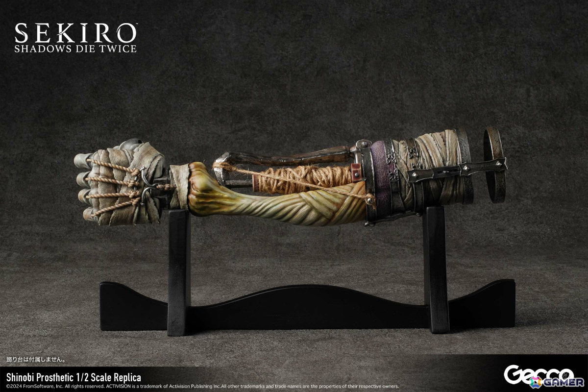 「SEKIRO: SHADOWS DIE TWICE」狼の義手が1/2スケールレプリカとなって登場！指先に至るまで細やかに動かせるフル可能モデルの画像18