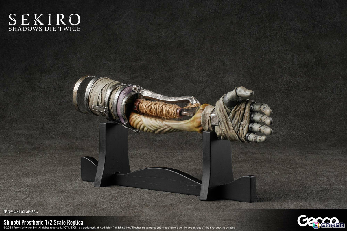 「SEKIRO: SHADOWS DIE TWICE」狼の義手が1/2スケールレプリカとなって登場！指先に至るまで細やかに動かせるフル可能モデルの画像2