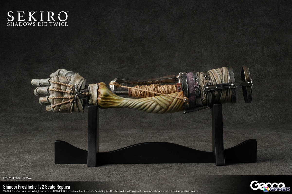 「SEKIRO: SHADOWS DIE TWICE」狼の義手が1/2スケールレプリカとなって登場！指先に至るまで細やかに動かせるフル可能モデルの画像20