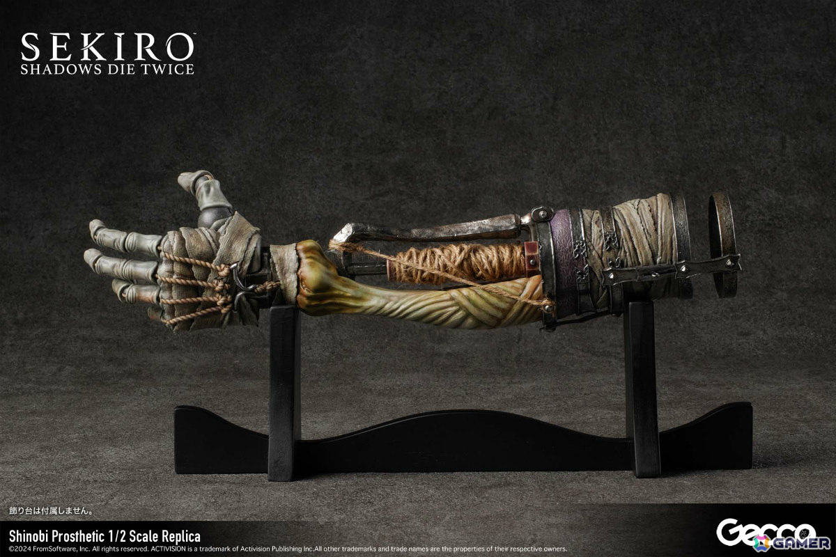 「SEKIRO: SHADOWS DIE TWICE」狼の義手が1/2スケールレプリカとなって登場！指先に至るまで細やかに動かせるフル可能モデルの画像22
