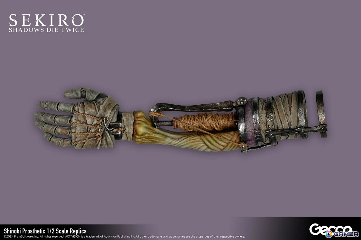「SEKIRO: SHADOWS DIE TWICE」狼の義手が1/2スケールレプリカとなって登場！指先に至るまで細やかに動かせるフル可能モデルの画像26