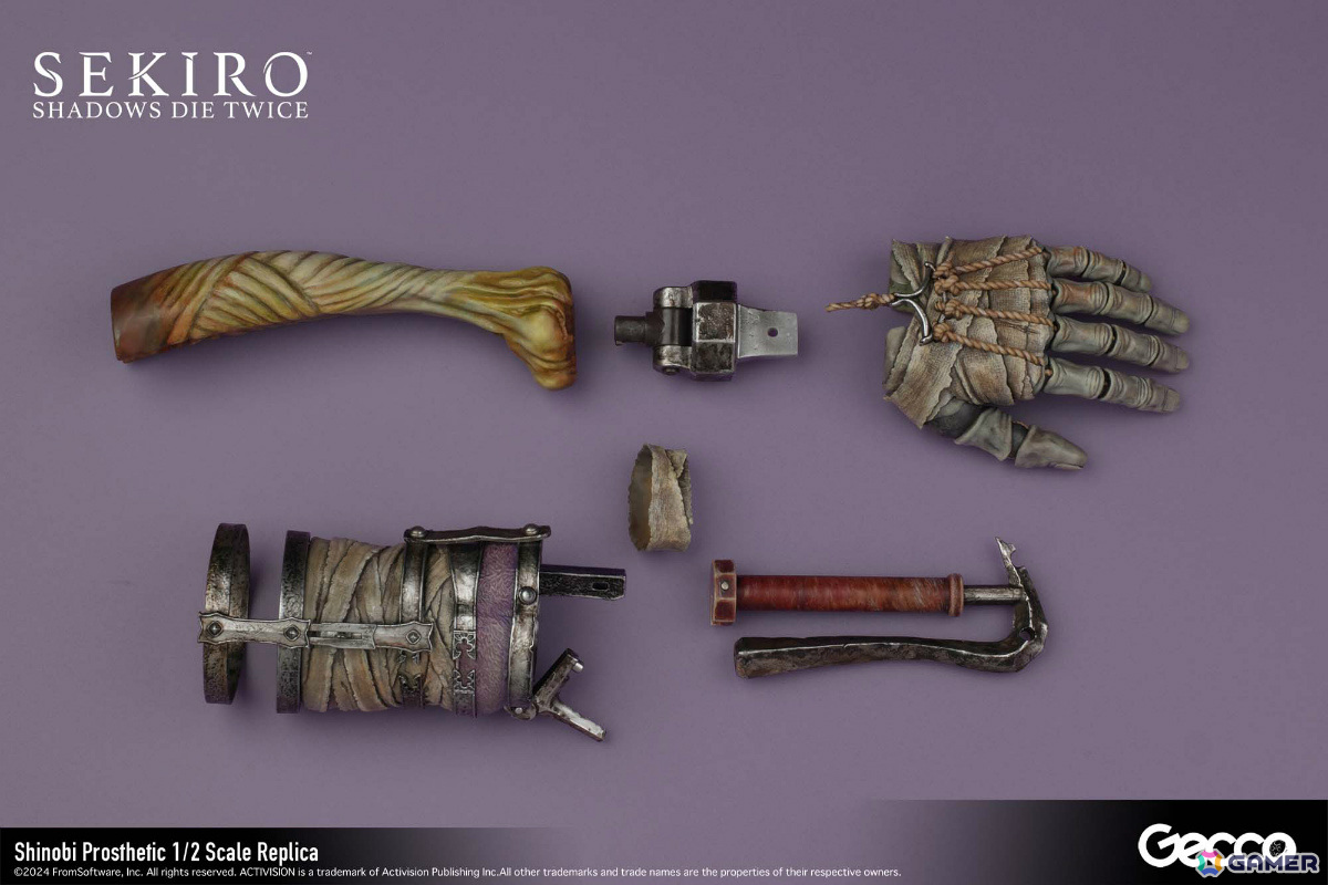「SEKIRO: SHADOWS DIE TWICE」狼の義手が1/2スケールレプリカとなって登場！指先に至るまで細やかに動かせるフル可能モデルの画像27