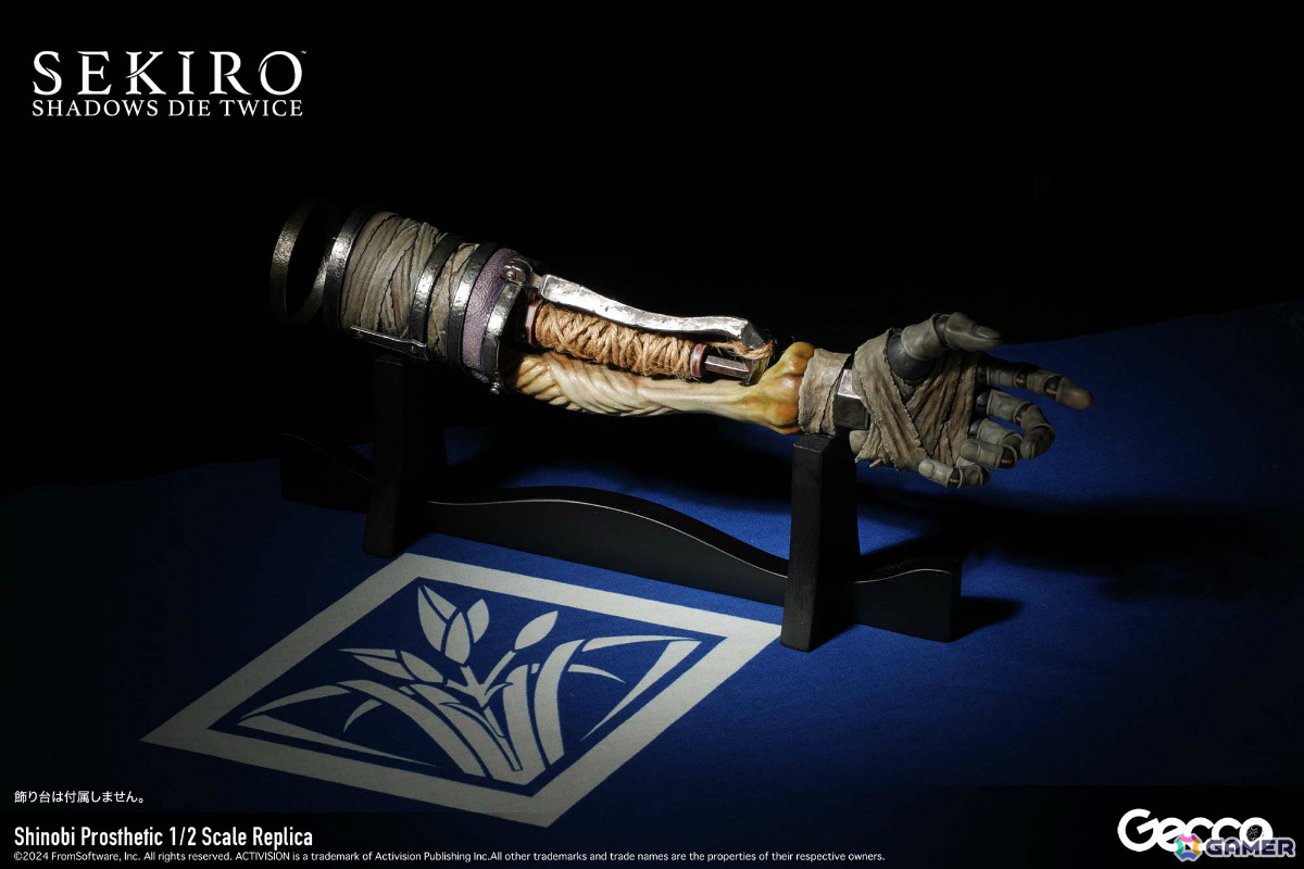 「SEKIRO: SHADOWS DIE TWICE」狼の義手が1/2スケールレプリカとなって登場！指先に至るまで細やかに動かせるフル可能モデルの画像28