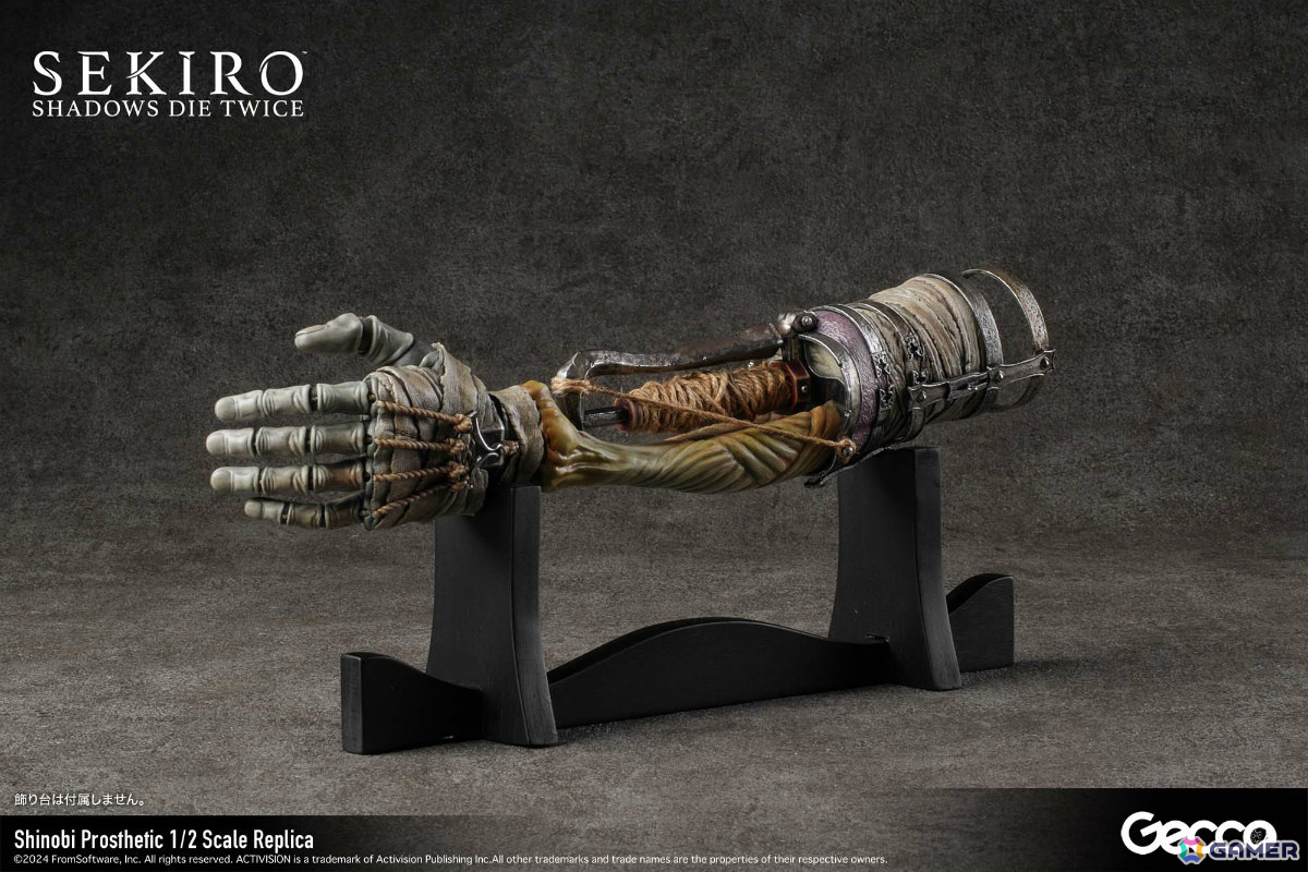 「SEKIRO: SHADOWS DIE TWICE」狼の義手が1/2スケールレプリカとなって登場！指先に至るまで細やかに動かせるフル可能モデルの画像3