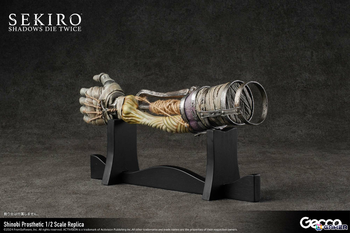 「SEKIRO: SHADOWS DIE TWICE」狼の義手が1/2スケールレプリカとなって登場！指先に至るまで細やかに動かせるフル可能モデルの画像5