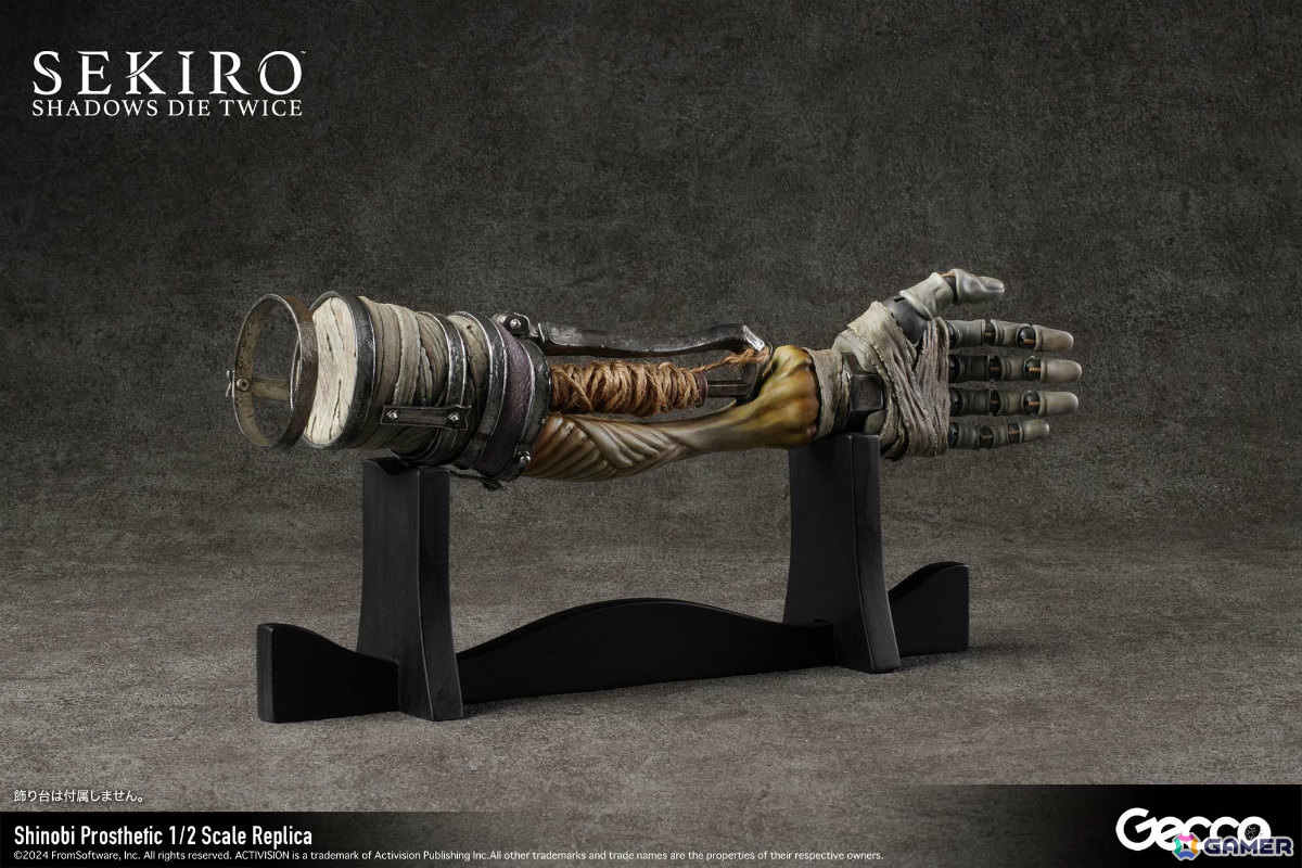 「SEKIRO: SHADOWS DIE TWICE」狼の義手が1/2スケールレプリカとなって登場！指先に至るまで細やかに動かせるフル可能モデルの画像6