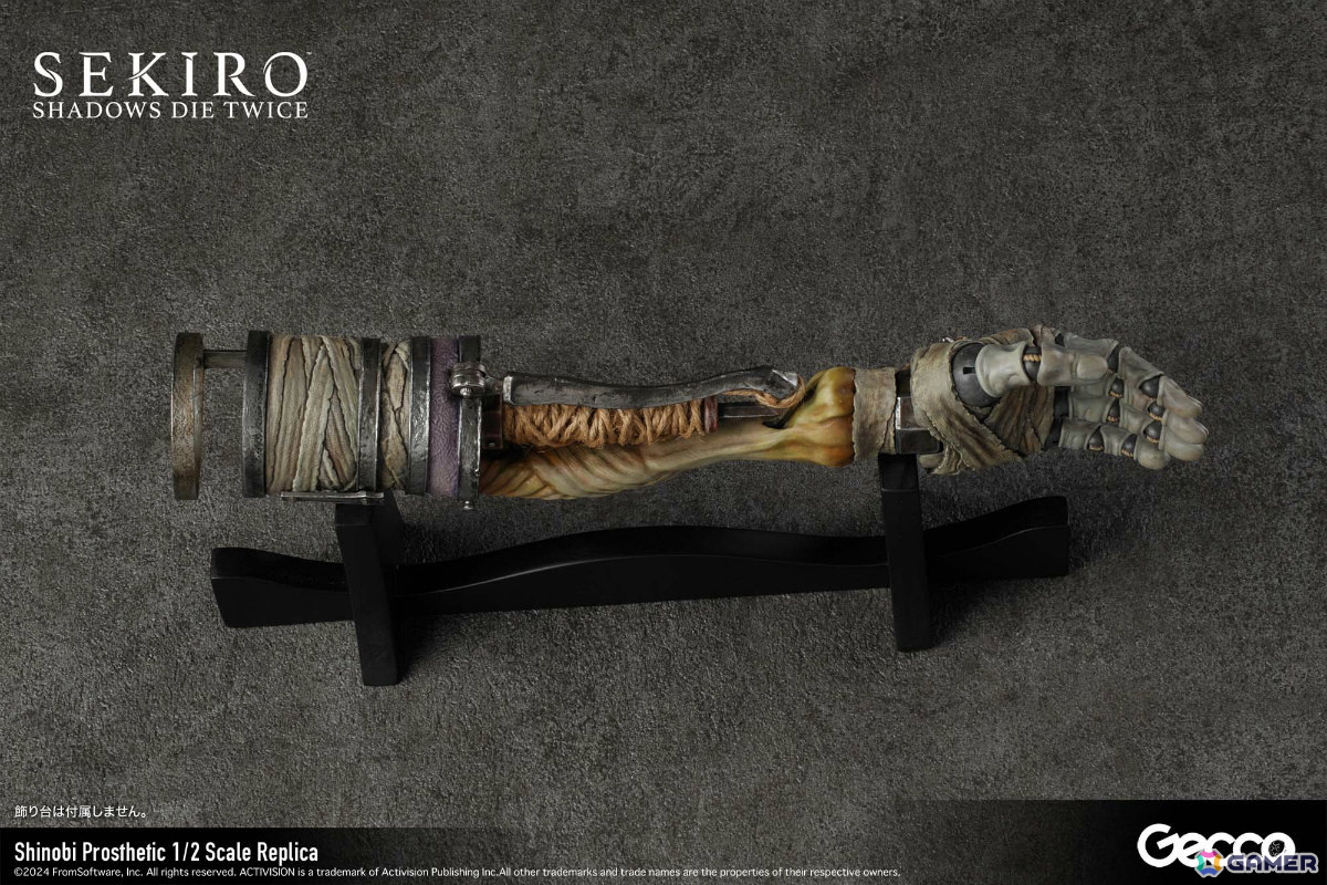 「SEKIRO: SHADOWS DIE TWICE」狼の義手が1/2スケールレプリカとなって登場！指先に至るまで細やかに動かせるフル可能モデルの画像7