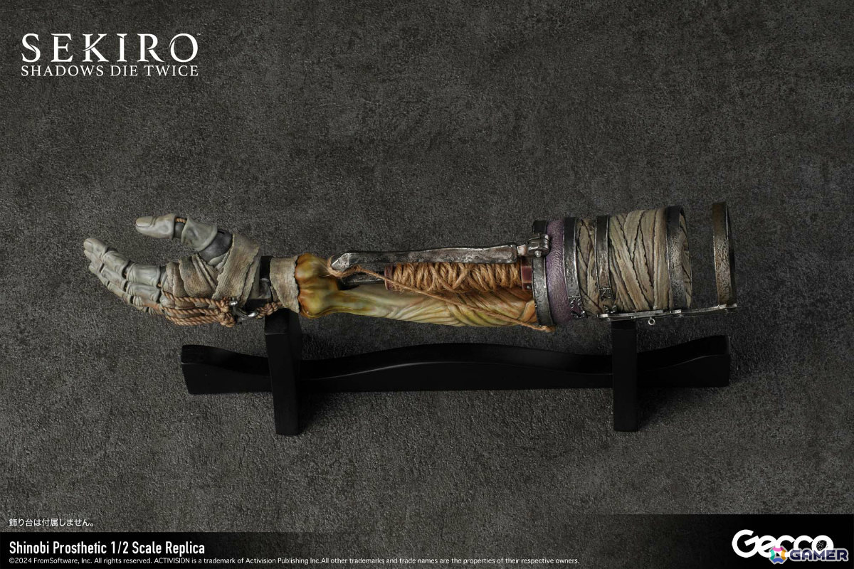 「SEKIRO: SHADOWS DIE TWICE」狼の義手が1/2スケールレプリカとなって登場！指先に至るまで細やかに動かせるフル可能モデルの画像8
