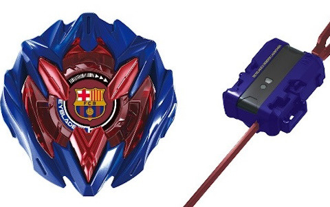 「BEYBLADE X」と「FCバルセロナ」がコラボした「FCバルセロナVer.」が2025年1月25日に発売！クラブロゴがあしらわれた2種展開