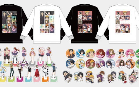 「STEINS;GATE」と「物語シリーズ」のコラボカフェ限定グッズが11月23日より受注販売開始！