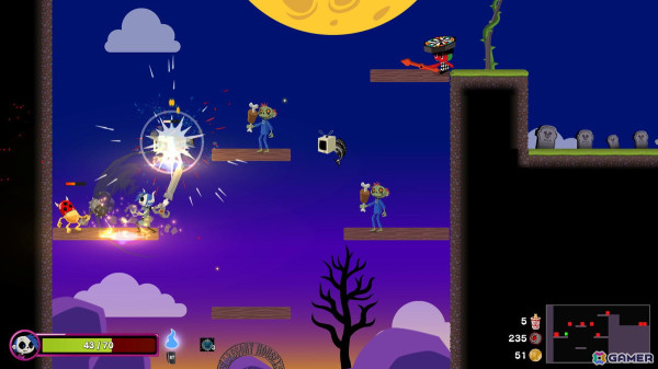 ダークで可愛いキャラが魅力の2Dローグライトアクション「グレゴリーホラーショー ソウルオブローゼス」の早期アクセス版がSteamで配信!の画像