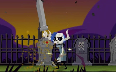 ダークで可愛いキャラが魅力の2Dローグライトアクション「グレゴリーホラーショー ソウルオブローゼス」の早期アクセス版がSteamで配信！