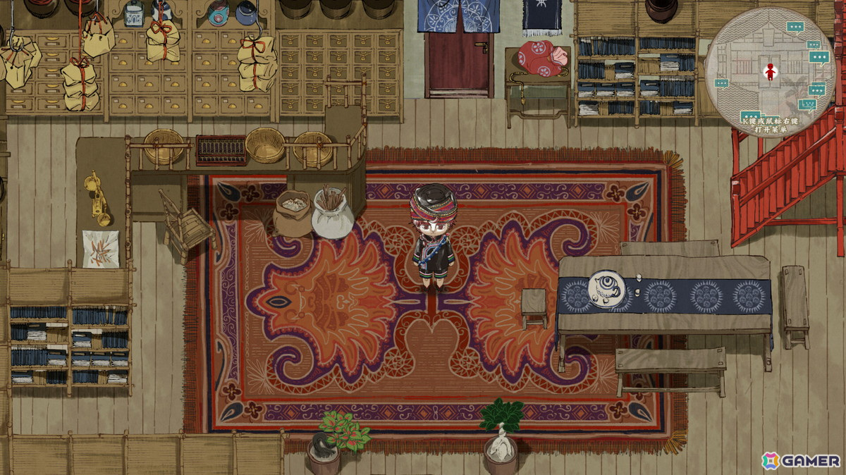 “中華刺繍”風デザインが特徴のRPG「ミステリーミスト」のSteamストアページが公開!毒霧に侵され昏睡状態に陥った姉を救いだそうの画像