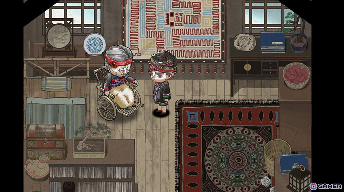 “中華刺繍”風デザインが特徴のRPG「ミステリーミスト」のSteamストアページが公開!毒霧に侵され昏睡状態に陥った姉を救いだそうの画像