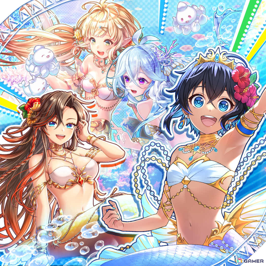 「黒ウィズ」イベント「かみさんぽっ!人魚伝説の島コクア」が開催!カヌエ(CV:野中藍)、グレイス(CV:上田麗奈)ら4キャラクターが登場のガチャもの画像