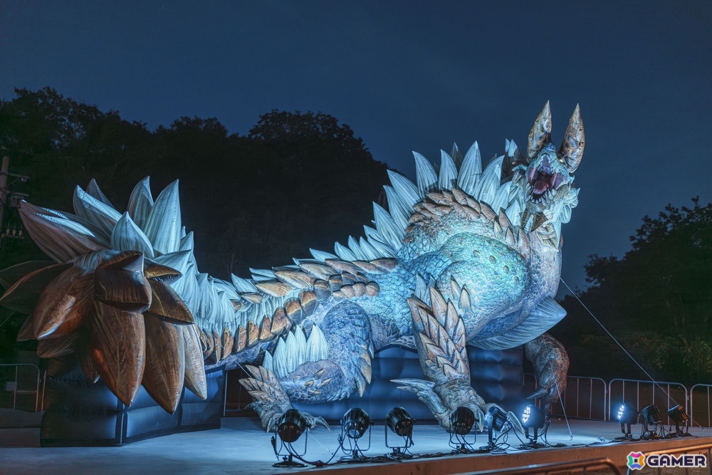 モンスターハンター・ザ・フィールド inニジゲンノモリ」でジンオウガ